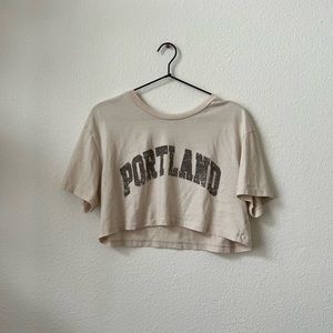 Garage Clothing Cropped T-shirt